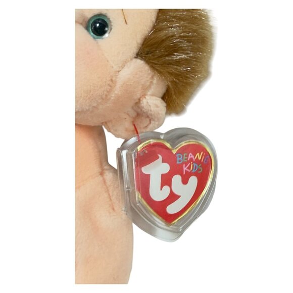 TY Beanie Baby Kids Plush Lot 4 Buzz Boomer Rascal Calyspso Vintage Dolls 1990s - Picture 6 of 7